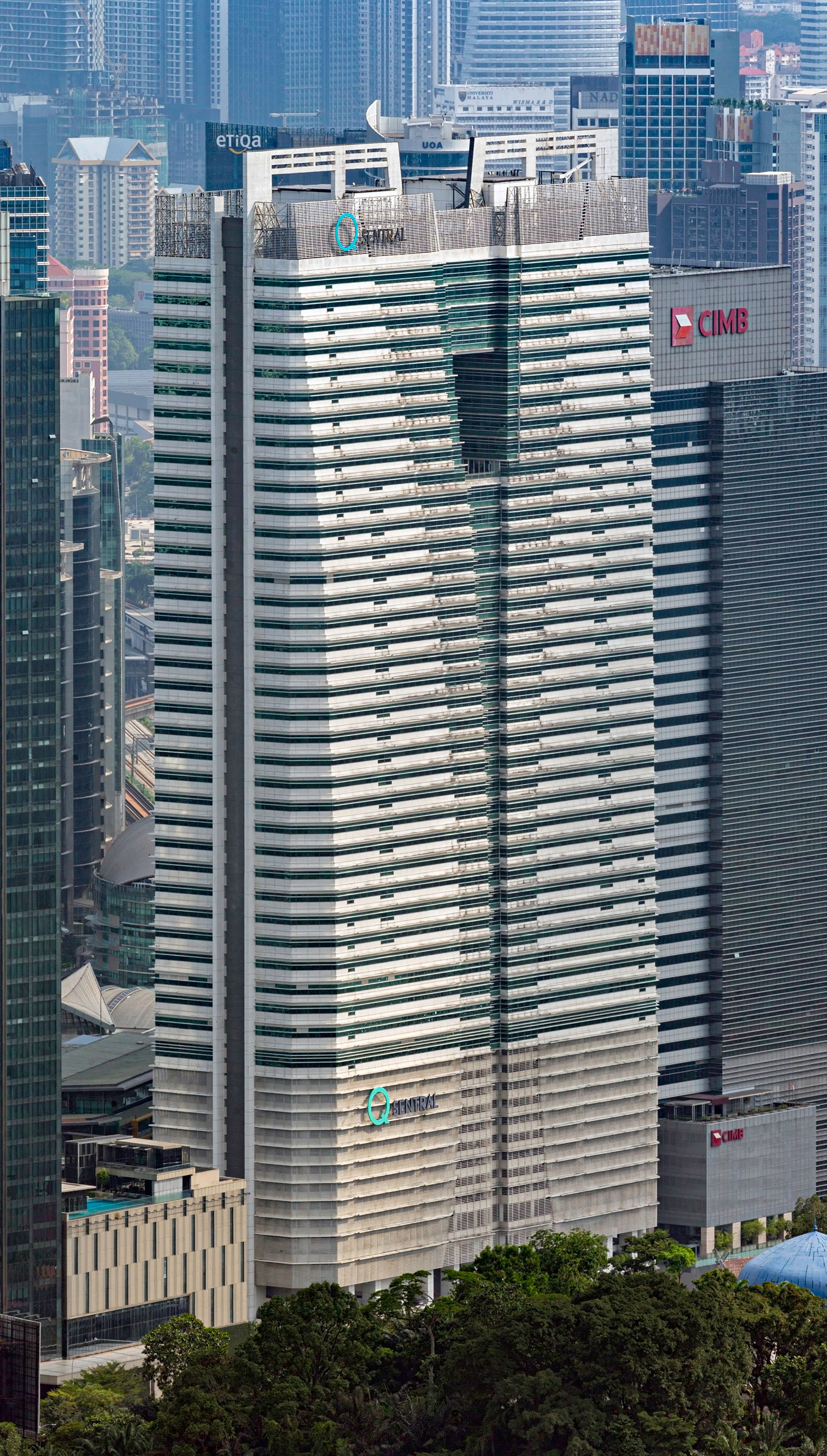 Q Sentral, Kuala Lumpur - View from KL Tower. © Mathias Beinling